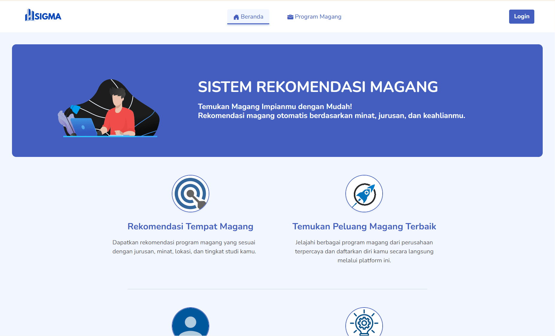 Sistem Informasi & Rekomendasi Magang JTI